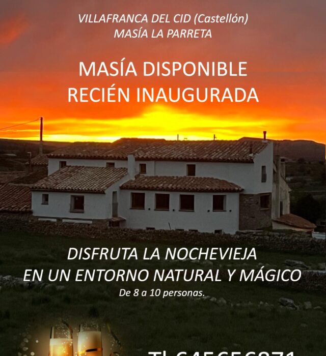 NOCHEVIEJA EN MASÍA LA PARRETA